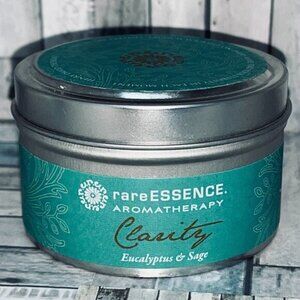 💖3/$15💖 rareESSENCE Clarity Travel Tin Candle 4oz 100% Pure Essential Oils